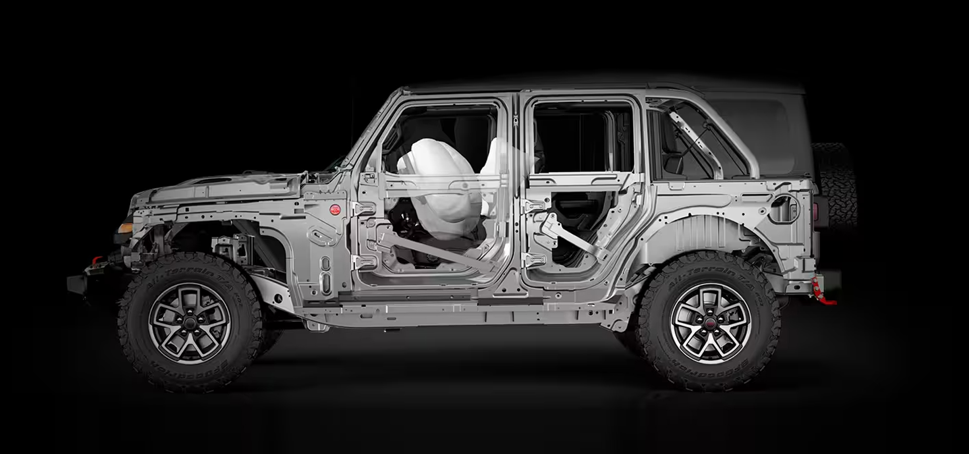 jeep ラングラー ルビコン392 2024 WRANGLER 安全機能 - フレーム