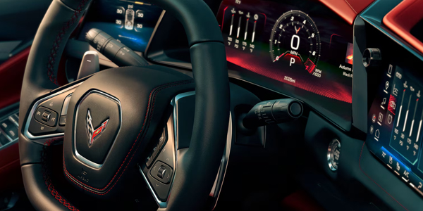chevrolet コルベット 2026 CORVETTE 内装 - 前席 ステアリング インパネ