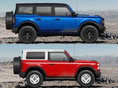 ford ブロンコ 2025 BRONCO - 2ドア/4ドア選択可能