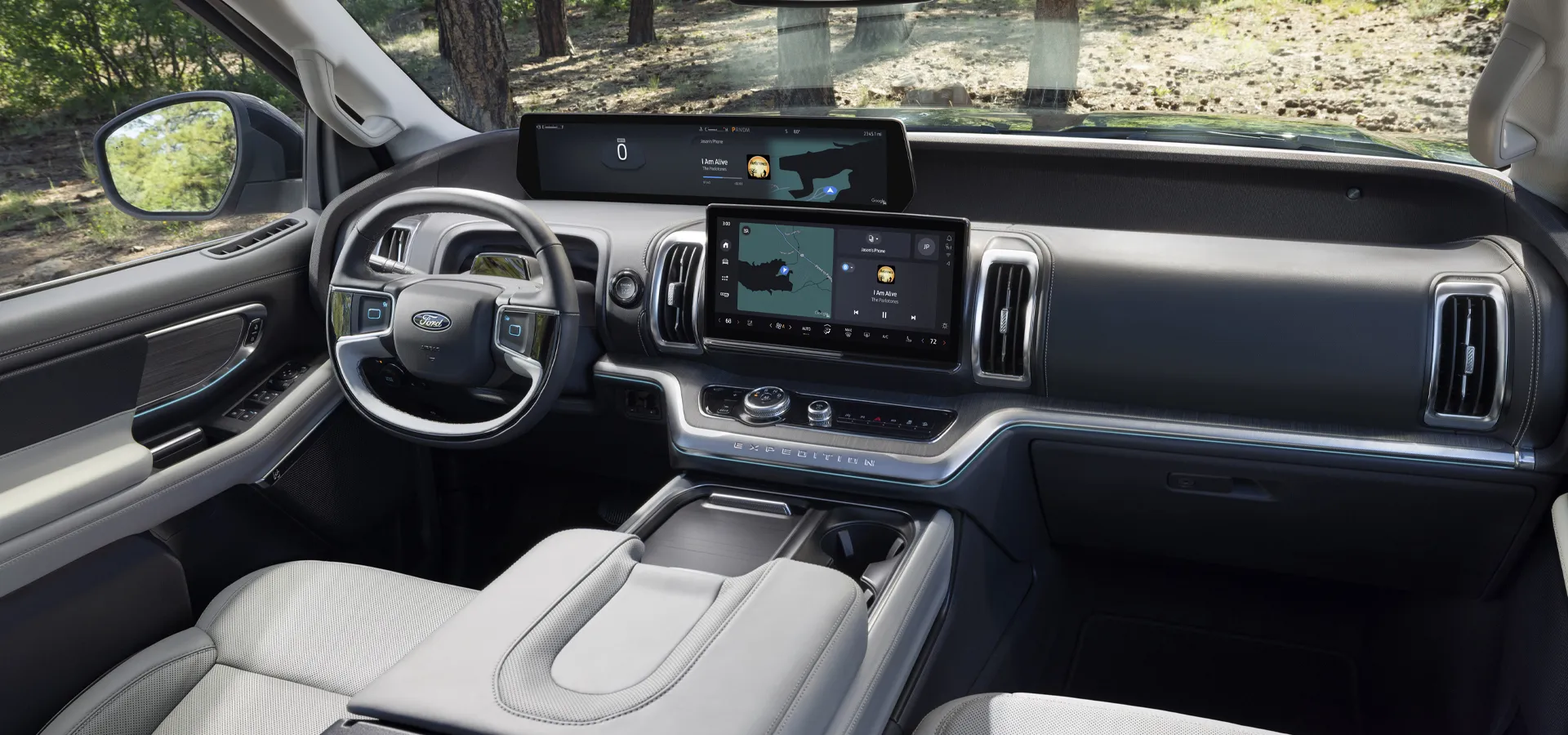 2027 FORD EXPEDITION PLATINUM interior