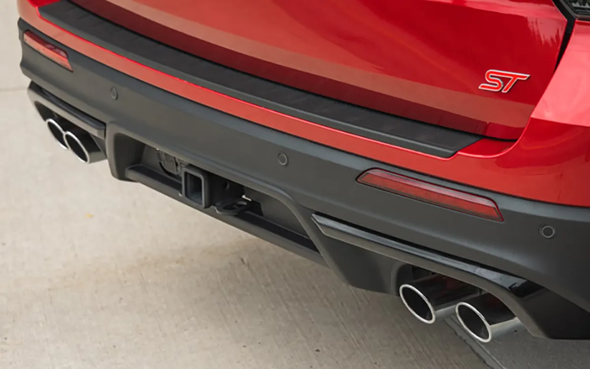 Explorer ST quad-tipped exhaust
