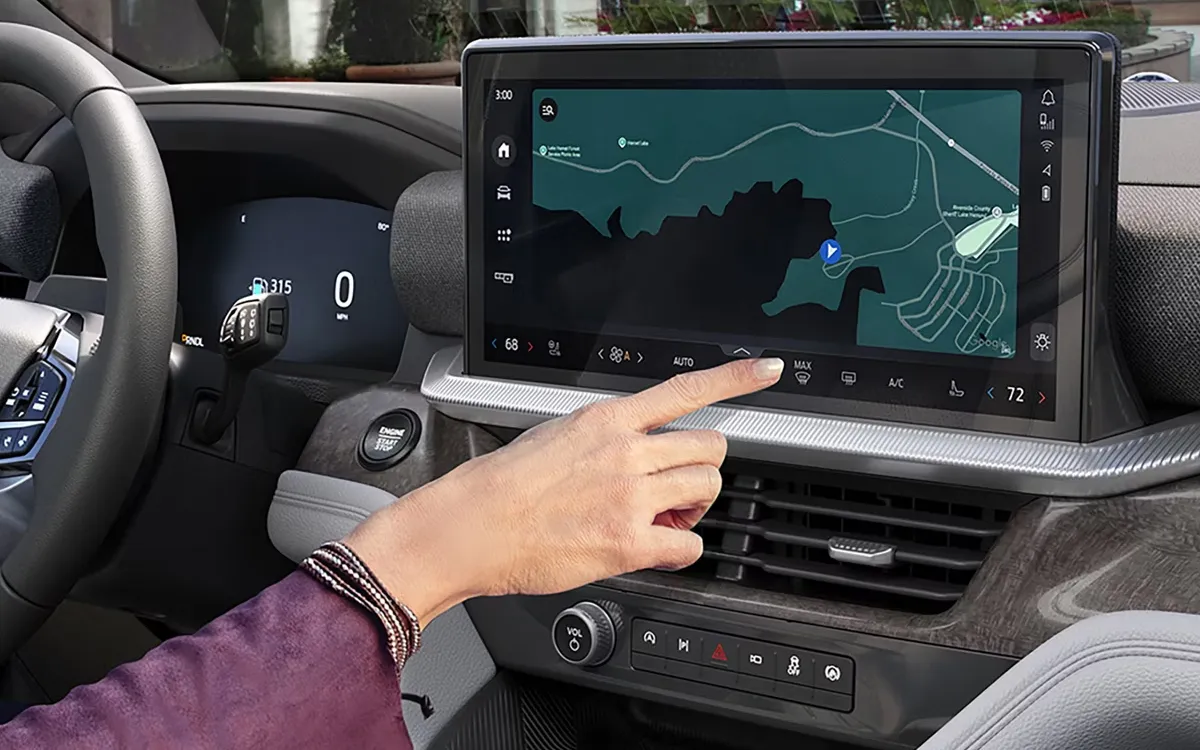 Explorer 13.2-inch center display