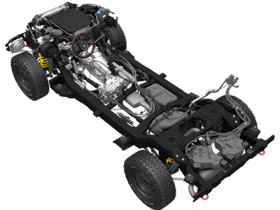 ineos グレナディア 2026 GRENADIER - フルボックスセクションラダーフレーム