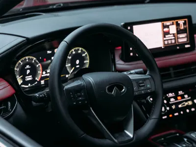 QX65 dual display