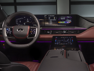 infiniti QX80 2026 QX80 - 14.3インチタッチスクリーンモニター