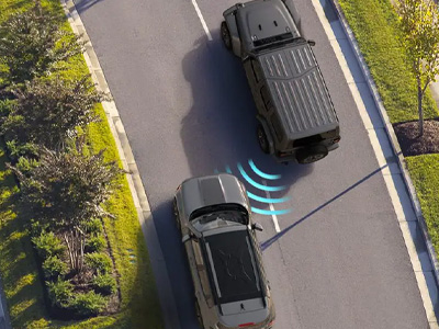 jeep ラングラー 2025 WRANGLER - ブラインドスポットモニタリングシステム/後方クロスパス検出