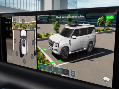 nissan_us アルマーダ 2026 ARMADA - 3Dエンハンスドインテリジェントアラウンドビューモニター