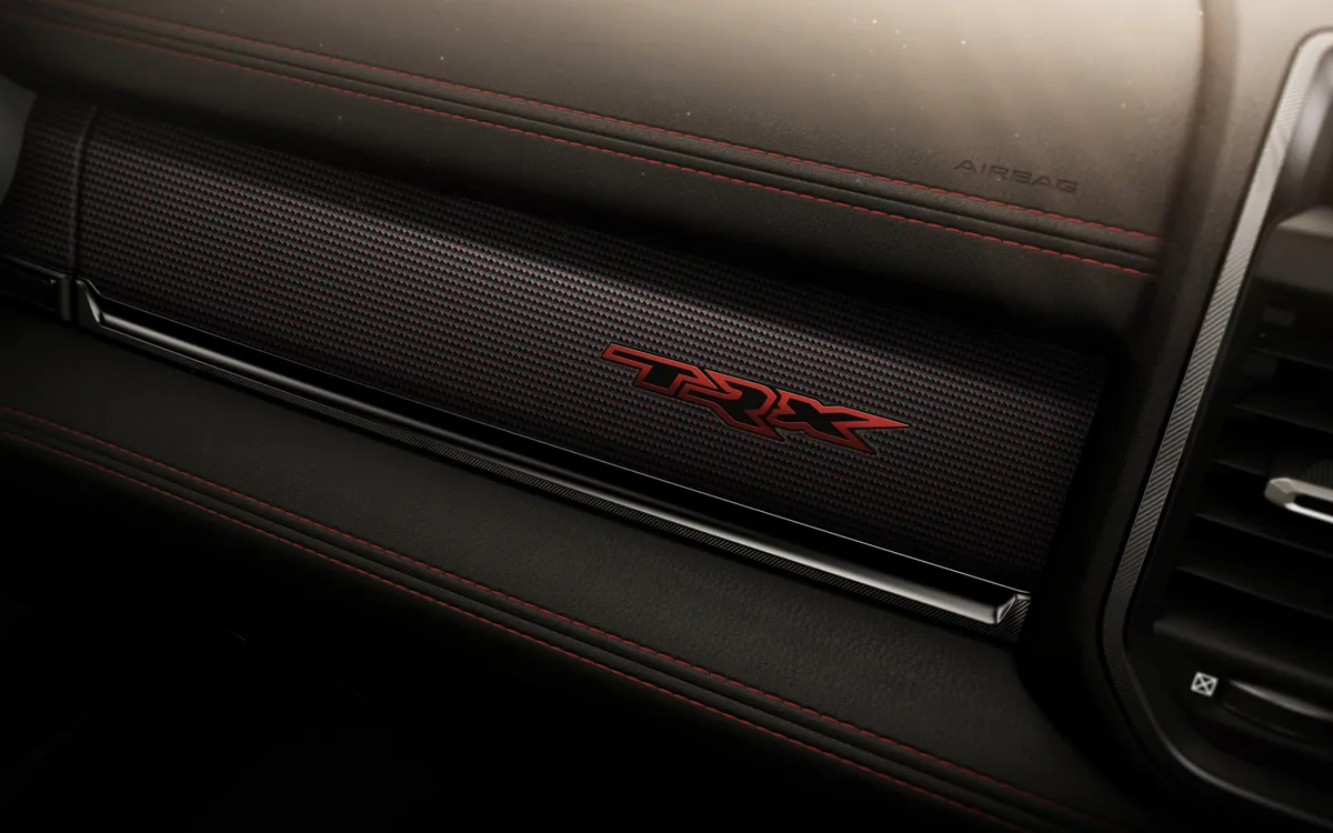 TRX SRT carbon fiber interior