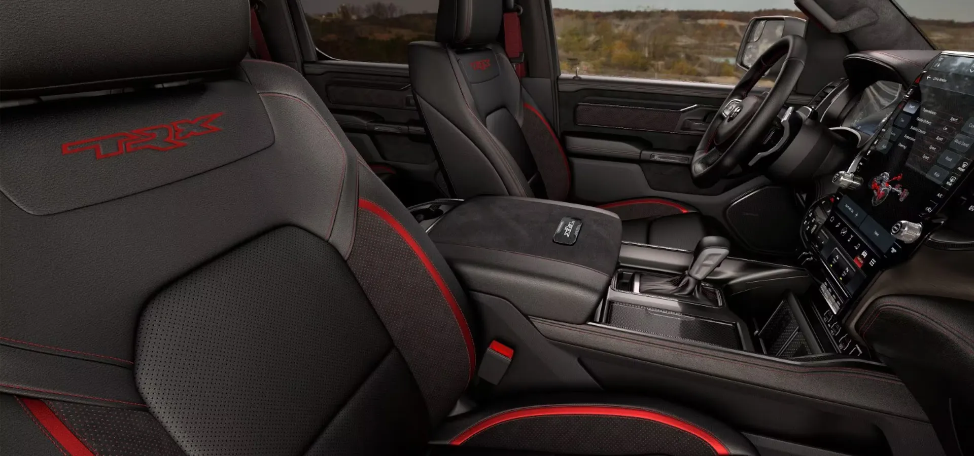 2027 RAM 1500 TRX SRT interior