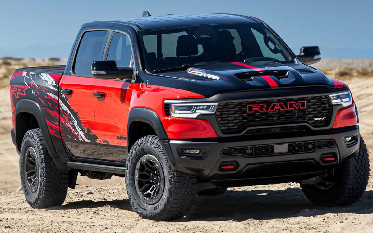 2027 RAM 1500 TRX SRT Bloodshot Night Edition