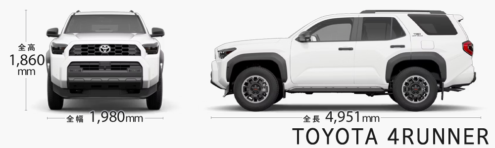 toyota_us 4ランナー 2025 dimensions
