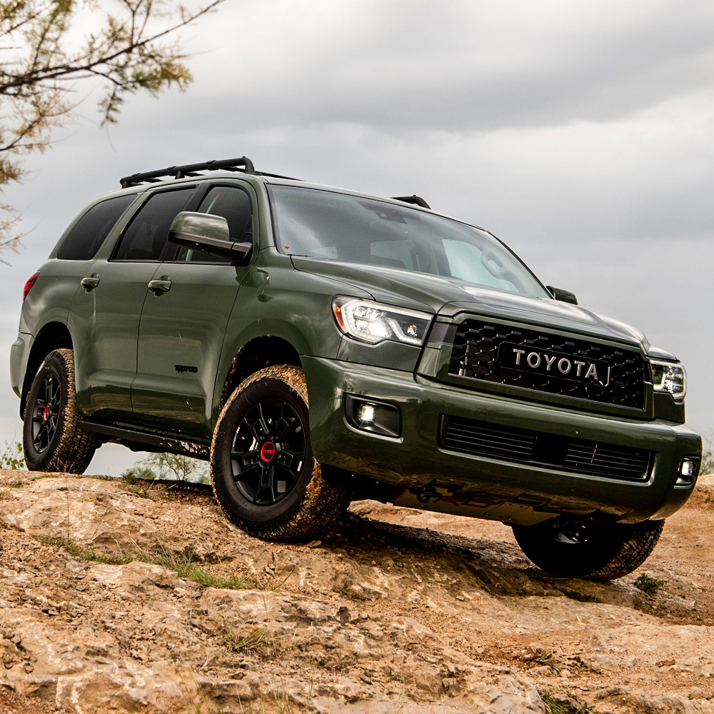 トヨタ TOYOTA ルーフレール カバー 新品 セコイア sequoia | www