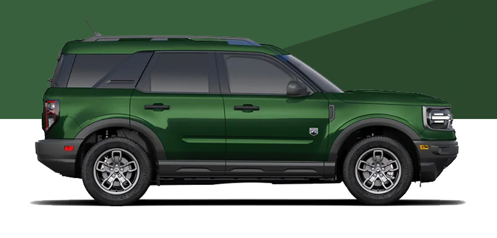 ford ブロンコスポーツ 2023 エクステリアカラー/外装色 イラプショングリーンメタリック(ヘリテージ/ヘリテージリミテッド除く)