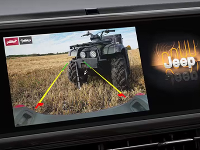 jeep グラディエーター 2024 GLADIATOR - パークビューリアカメラシステム