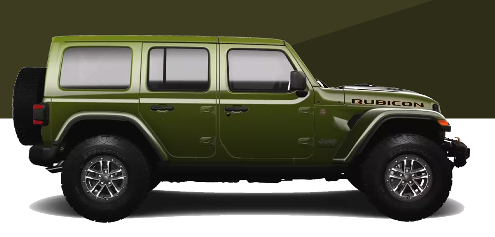 2024 jeep ラングラー ルビコン392 エクステリアカラー/外装色 サージグリーンクリアコート